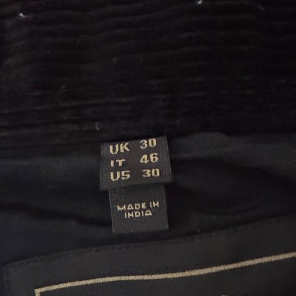 Belstaff  Fender 2.0 black Leather moto motorcycle Pants with knee pads NWT 30 - Picture 11 of 13